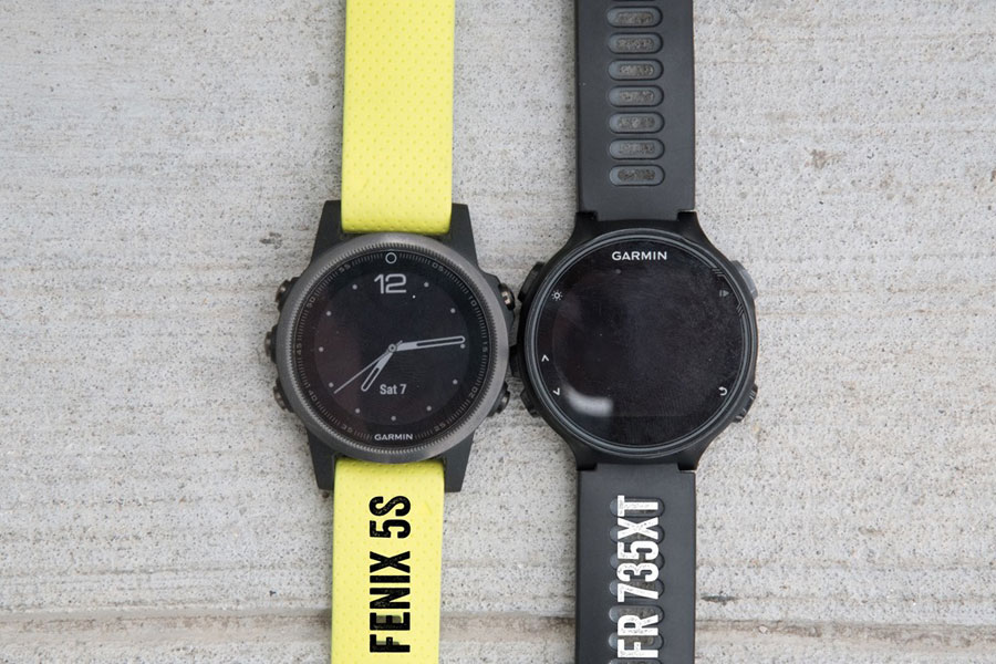 garmin fenix 5 vs 5s