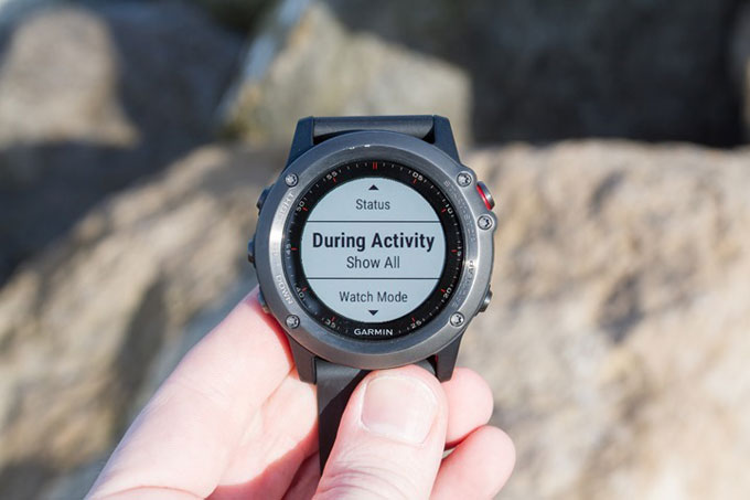 GPS-часы для мультиспорта и туризма Garmin fenix 3. Смарт уведомления
