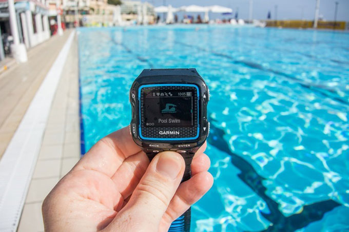 Спортивные часы для мультиспорта Garmin Forerunner 920XT. Режим "Плавание в бассейне"