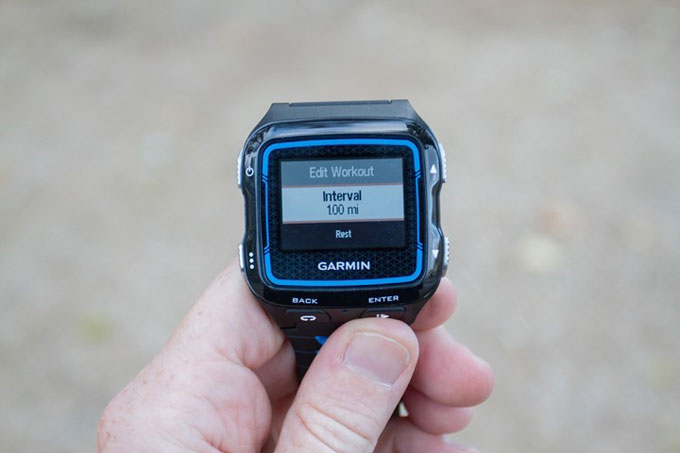 Спортивные часы для мультиспота Garmin Forerunner 920XT. Создание тренировок, интервалов, календарь тренировок