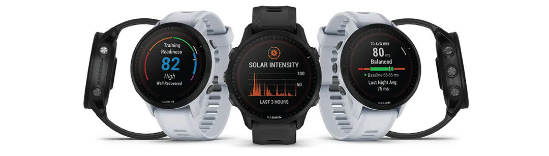 Компанія Garmin анонсувала Forerunner® 955 Solar — перший розумний годинник для бігу та тріатлону з лінзою Power Glass™ для підзарядки від сонця