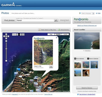 Garmin Connect Photos
