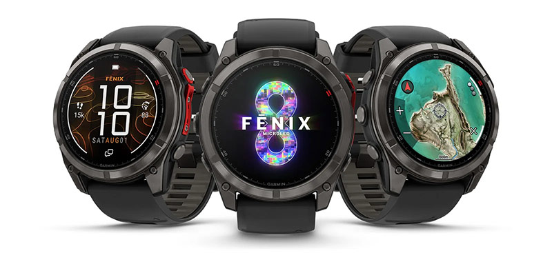 fēnix<sup>®</sup> 8 – 51мм, MicroLED 010-03380-05 зображення
