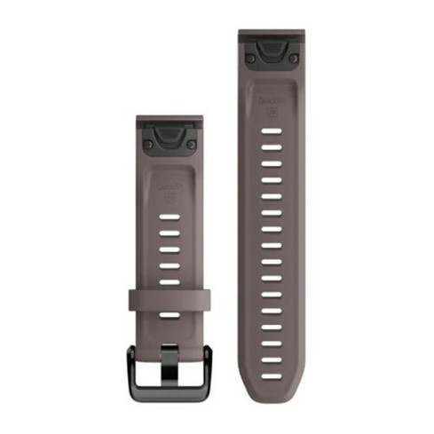 Ремінець QuickFit® 20 Shale Grey сірий силіконовий 010-13102-10