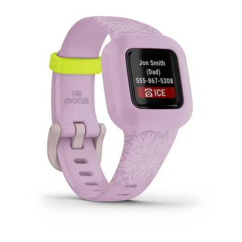 Дитячий фітнес-годинник vivofit jr.3 Lilac Floral 010-02441-01