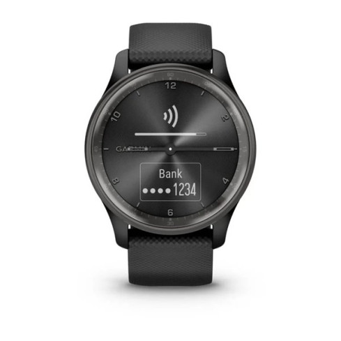 vívomove® Trend з Black корпусом та силіконовим ремінцем 010-02665-00