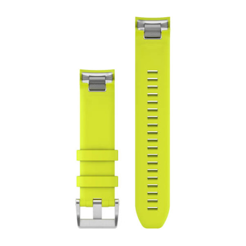 Ремінець QuickFit® 22 для MARQ Amp Yellow жовтий силіконовий 010-12738-16