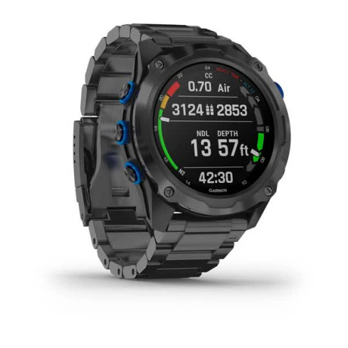 Descent™ Mk2i Titanium Carbon Gray DLC з титановим браслетом (включно з Descent™ T1) 010-02132-12