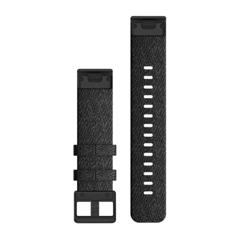 Ремінець QuickFit® 20 Heathered Black чорний нейлоновий 010-12875-00