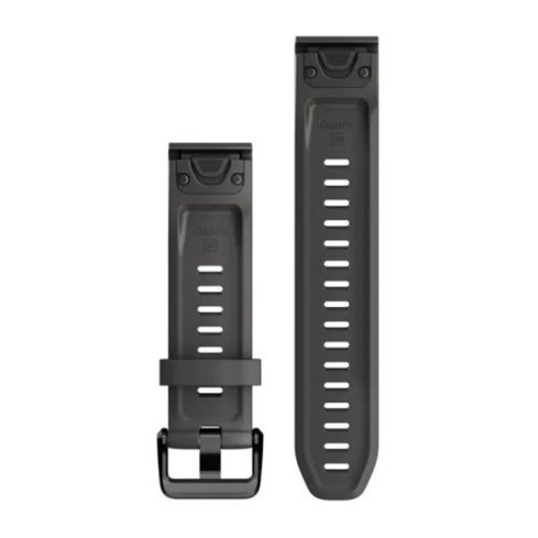 Ремінець QuickFit® 20 Graphite темно-сірий силіконовий 010-13102-01