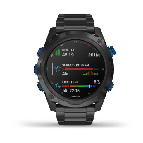 Descent™ Mk2i Titanium Carbon Gray DLC з титановим браслетом (включно з Descent™ T1) 010-02132-12