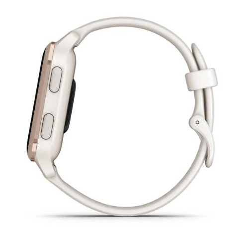 Venu® Sq 2 - Music Edition Peach Gold Aluminium Bezel з корпусом Ivory та силіконовим ремінцем 010-02700-11