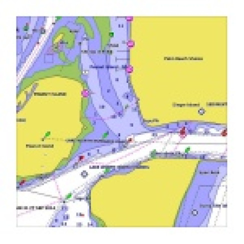 Карта HXEU063R Дніпра, Дуная, Південного Буга, Чорного та Азовського морів + Босфор та Дарданелли 010-C1064-20
