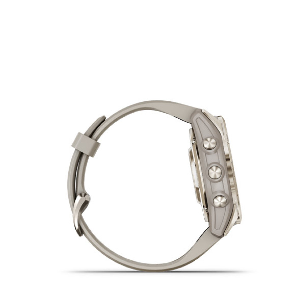 epix™ Pro (Gen 2) – Sapphire Edition | 42 мм Soft Gold з пісочним ремінцем 010-02802-11