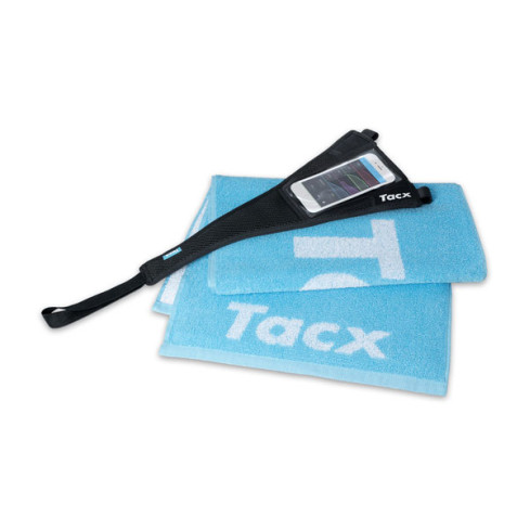 Комплект захисту від поту Tacx®: чохол на велосипед з кишенею для смартфона, рушник T2935