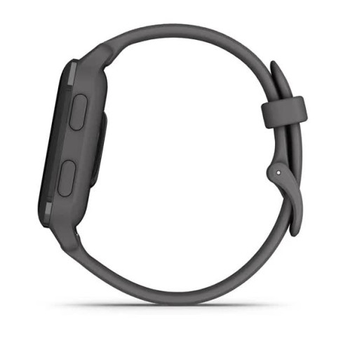 Venu® Sq 2 Slate Aluminium Bezel з сірим корпусом Shadow Grey та силіконовим ремінцем 010-02701-10