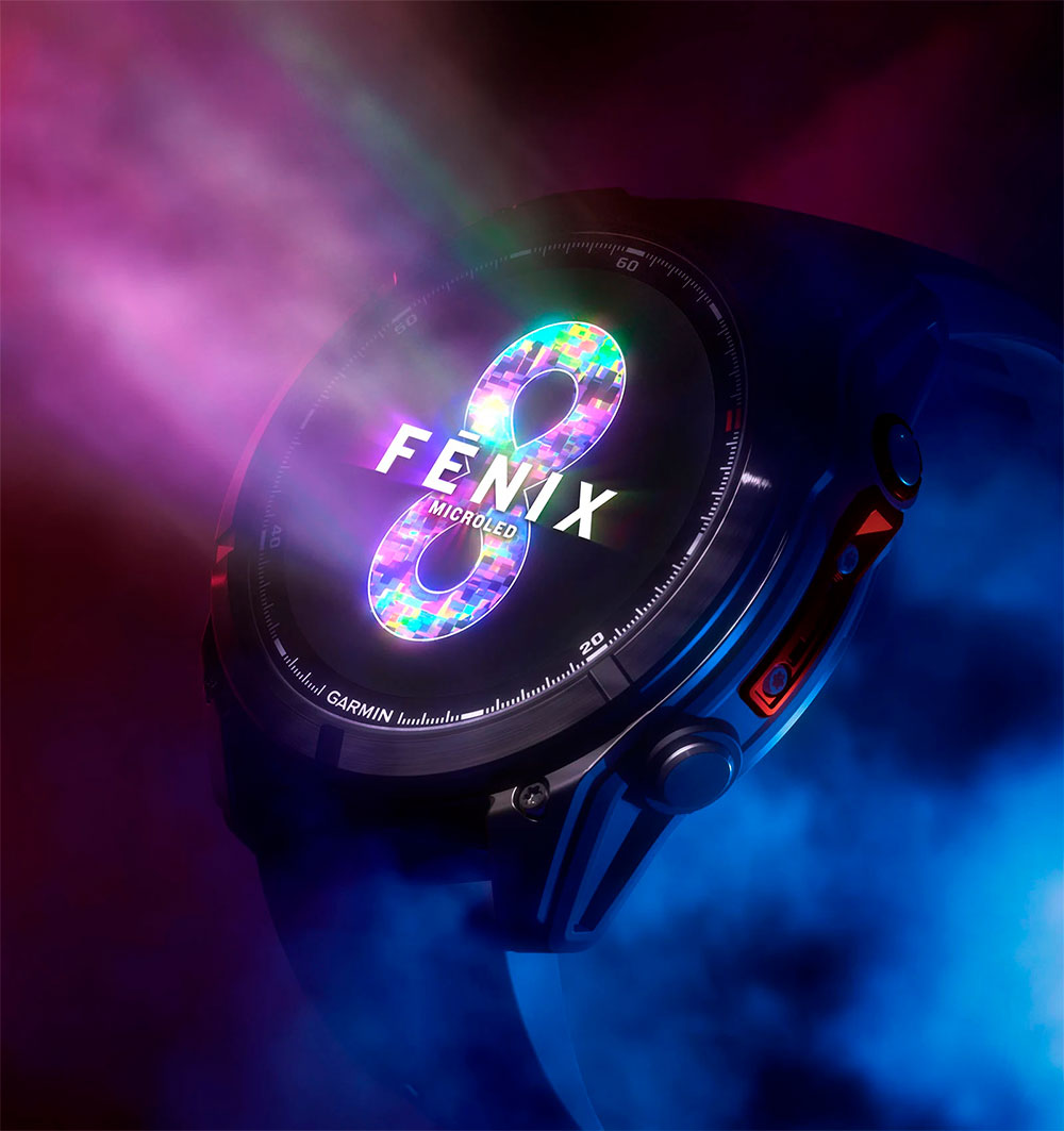 fēnix<sup>®</sup> 8 – MicroLED