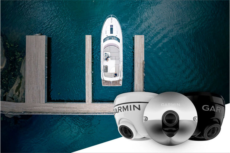 Garmin представляє морські камери GC 245 та GC 255, які допомагають впевнено виконувати причалювання