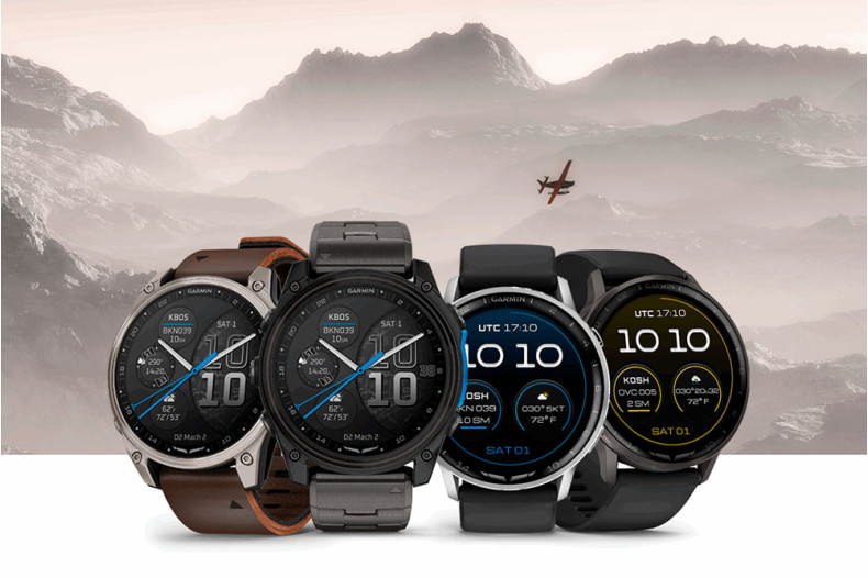 Garmin представляє новітні авіаційні смартгодинники D2 Air X15 та D2 Mach 2