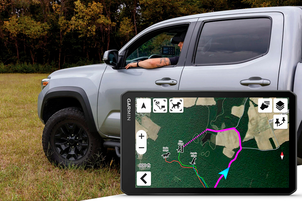 Garmin представила DriveTrack 72 – автомобільний трекер для собак з навігацією по дорогах та бездоріжжю