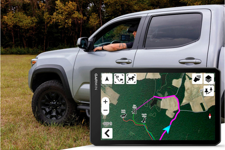 Garmin представила DriveTrack 72 – автомобільний трекер для собак з навігацією по дорогах та бездоріжжю