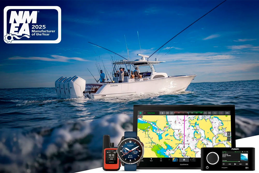 Garmin одинадцятий рік поспіль отримує звання «Виробника року» від NMEA 