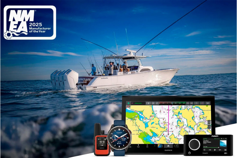 Garmin одинадцятий рік поспіль отримує звання «Виробника року» від NMEA 