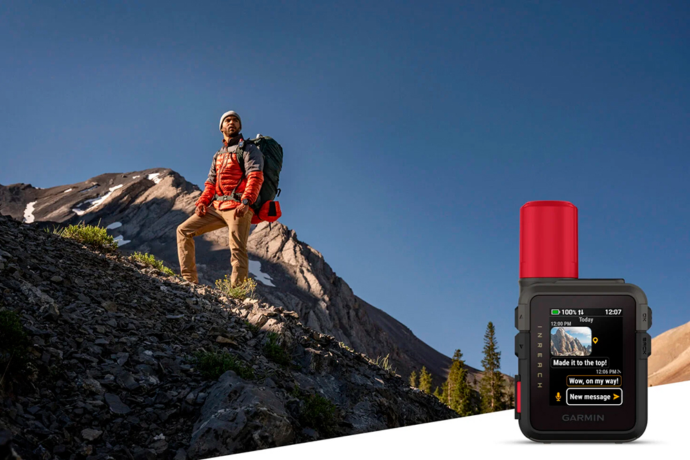 Зв’язок на дикій місцевості: Garmin представляє супутниковий комунікатор inReach Mini 3 Plus з функцією передачі голосових, текстових повідомлень і фото