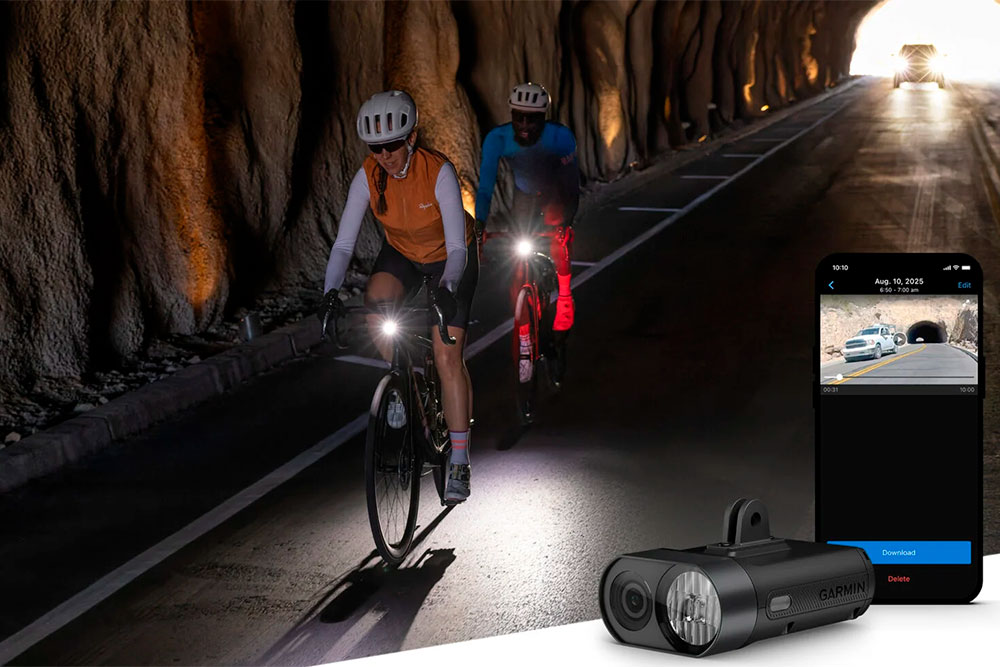 Garmin представляє Varia Vue: першу велофару з інтегрованим 4K-відеореєстратором