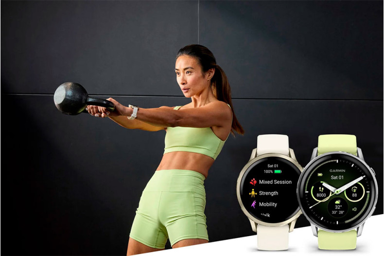 Зробіть крок до здорового способу життя разом з Garmin Venu 4 