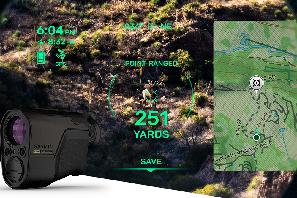 Garmin анонсує революційний лазерний далекомір Xero L60i з оптикою преміумкласу, GPS і вбудованими картами