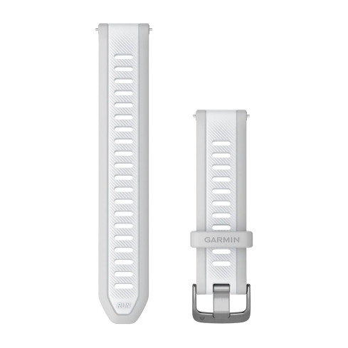 Ремінець Quick Release (20 мм) Mist Grey/Whitestone сірий/білий силіконовий 010-11251-AH