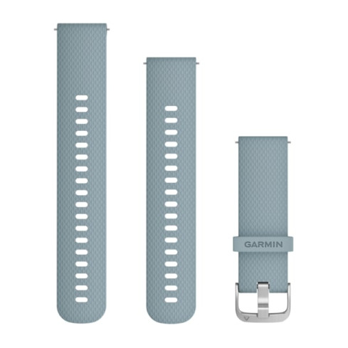 Ремінець Quick Release (20 мм) Light Blue сірий силіконовий 010-12691-06