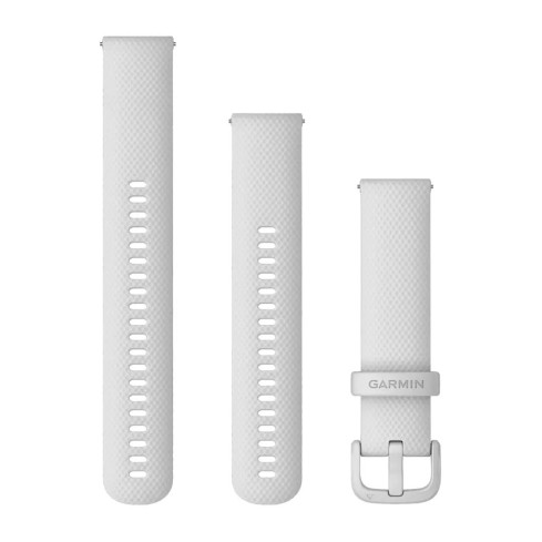 Ремінець Quick Release (20 мм) White білий силіконовий 010-13021-01