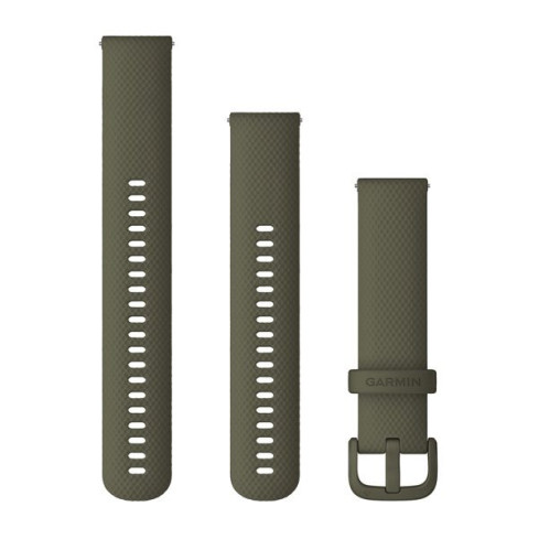 Ремінець Quick Release (20 мм) Moss хакі силіконовий 010-13021-06
