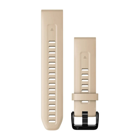 Ремінець QuickFit® 20 Limestone бежевий силіконовий 010-13102-08