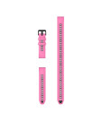 Ремінець QuickFit® 20 Pink Aurora рожевий силіконовий (комплект з трьох частин)