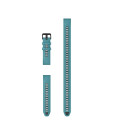 Ремінець QuickFit® 20 Turquoise бірюзовий силіконовий (комплект з трьох частин)