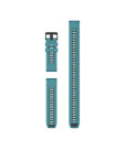 Ремінець QuickFit® 26 Turquoise бірюзовий силіконовий (комплект з трьох частин)