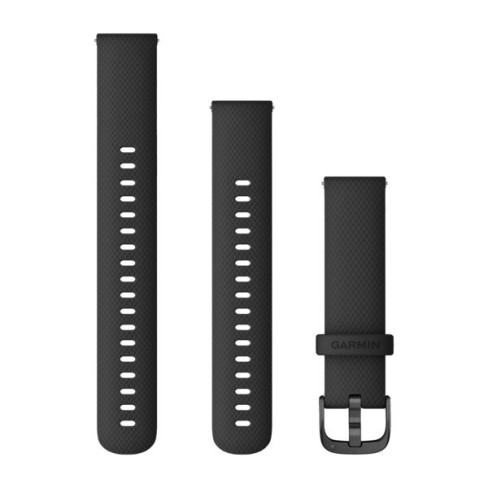 Ремінець Quick Release (18 мм) Black чорний силіконовий 010-12932-01