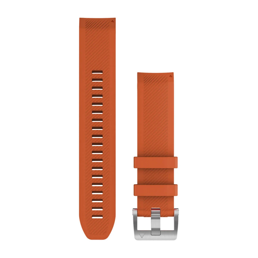 Ремінець QuickFit® 22 для MARQ Ember Orange помаранчевий силіконовий 010-12738-34