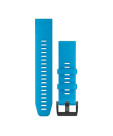 Ремінець QuickFit® 22 Cyan Blue блакитний силіконовий
