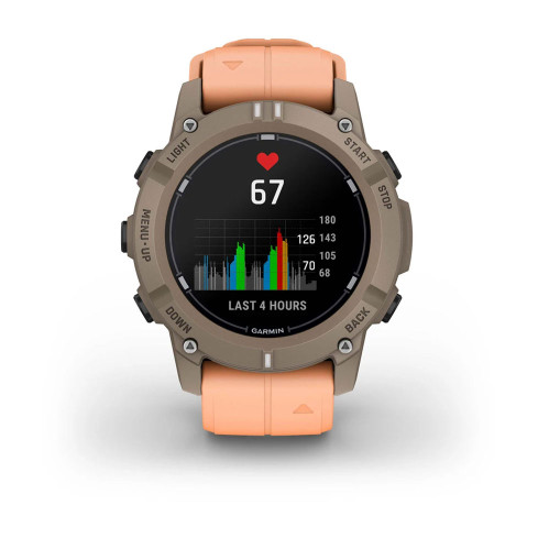 Descent™ G2 Paloma з Shell Pink рожевим силіконовим ремінцем 010-02986-01