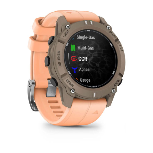 Descent™ G2 Paloma з Shell Pink рожевим силіконовим ремінцем 010-02986-01