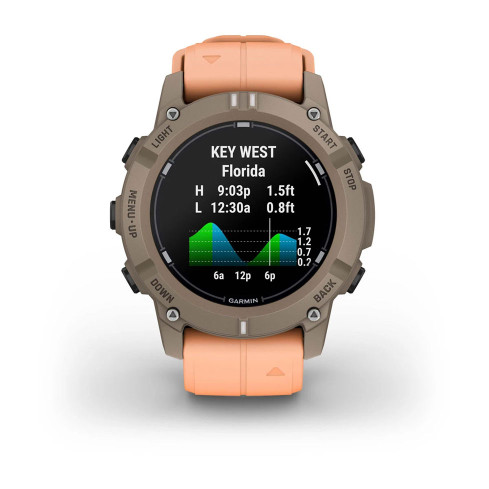 Descent™ G2 Paloma з Shell Pink рожевим силіконовим ремінцем 010-02986-01