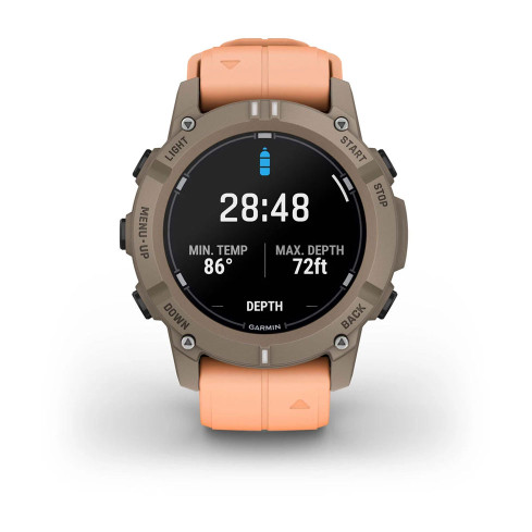 Descent™ G2 Paloma з Shell Pink рожевим силіконовим ремінцем 010-02986-01