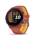 Forerunner® 170 Music Red Pink з Red Pink/Mango Band червоним/жовтим ремінцем