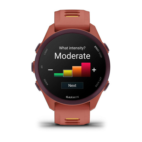 Forerunner® 170 Music Red Pink з Red Pink/Mango Band червоним/жовтим ремінцем 010-03920-13