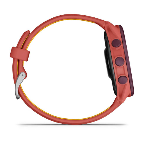 Forerunner® 170 Music Red Pink з Red Pink/Mango Band червоним/жовтим ремінцем 010-03920-13