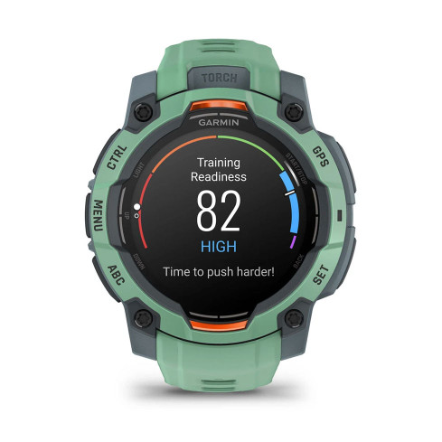 Instinct® 3 – 45 мм, AMOLED Neotropic з зеленим силіконовим ремінцем 010-02936-01